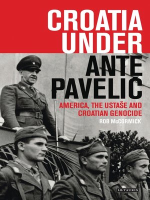 cover image of Croatia Under Ante Pavelic